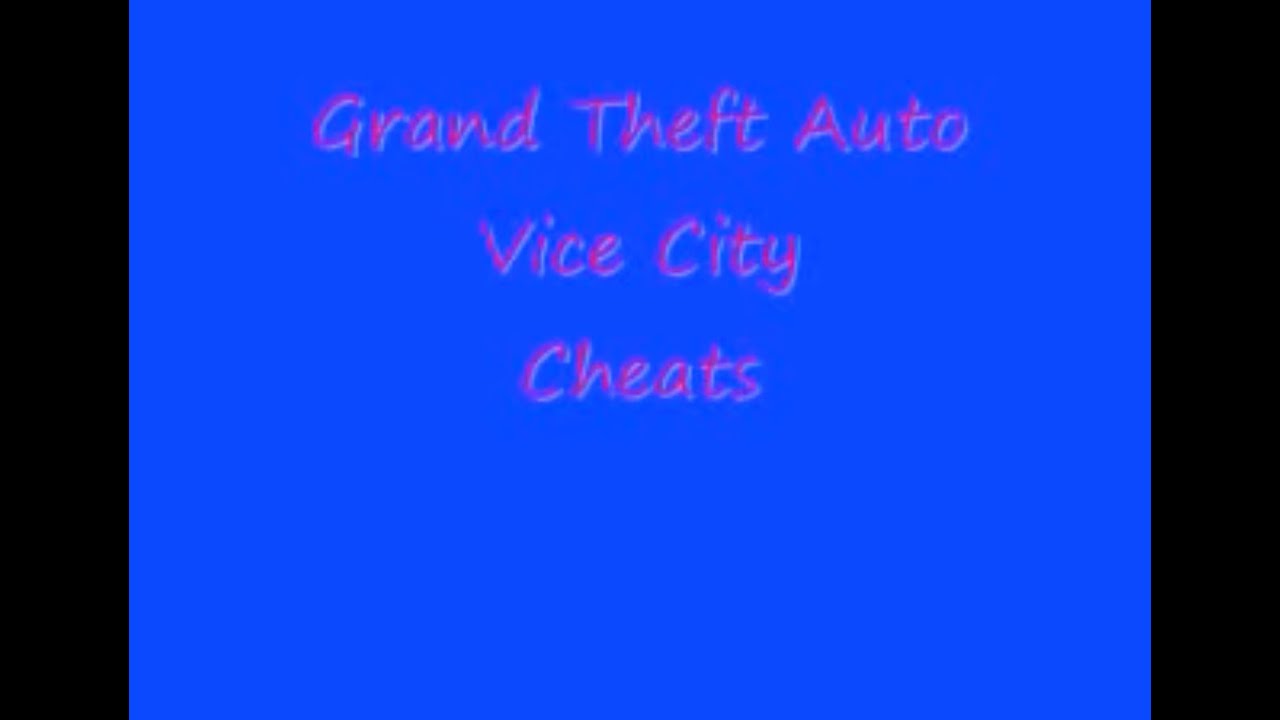gta vice city cheats ps2